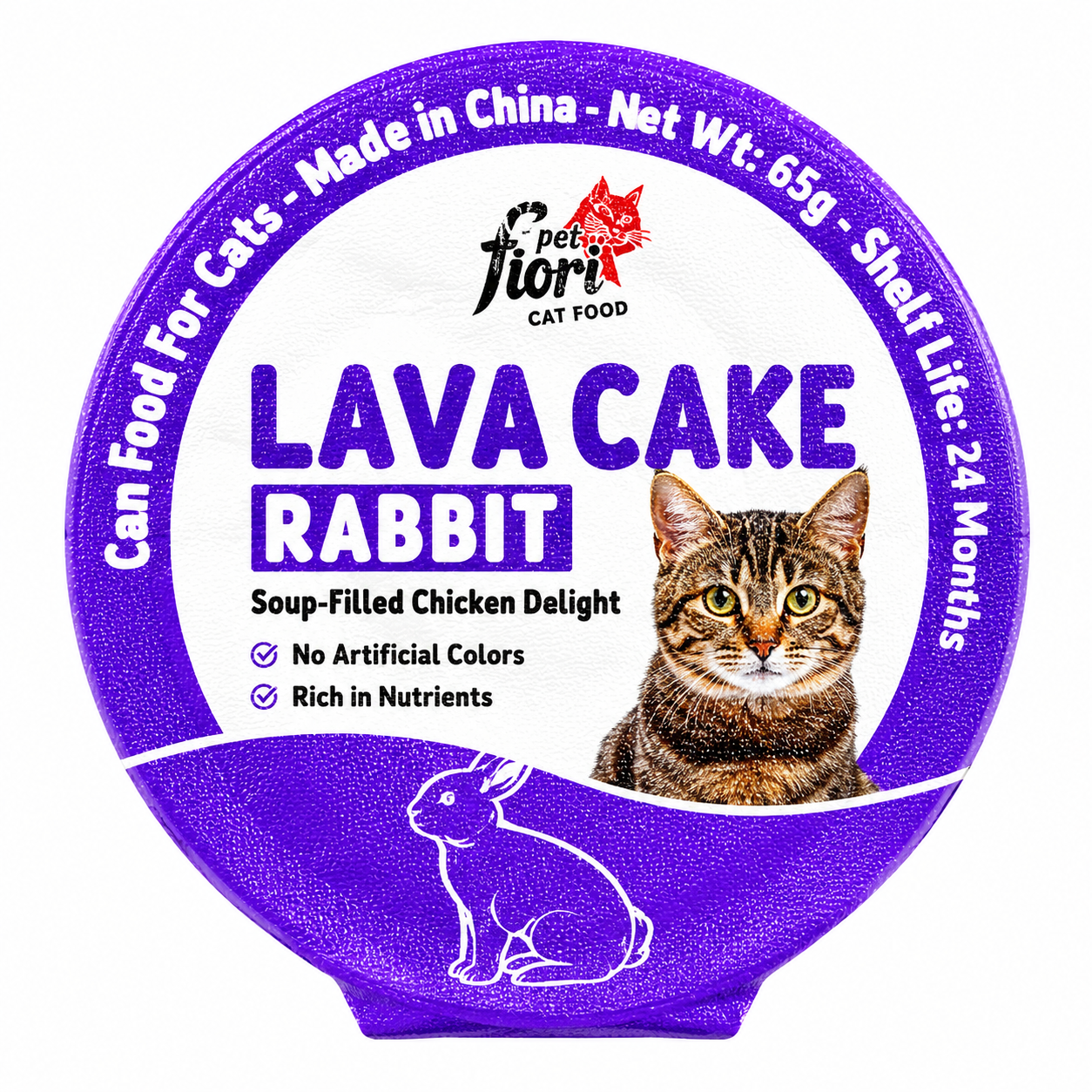 Flori Pet Lava Cake Creamy Cat Treats ā Assorted Flavors (65g)