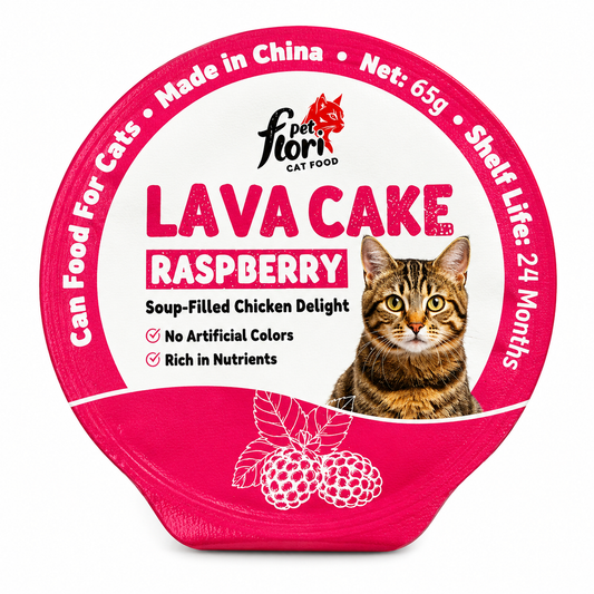 Flori Pet Lava Cake Creamy Cat Treats – Assorted Flavors (65g)