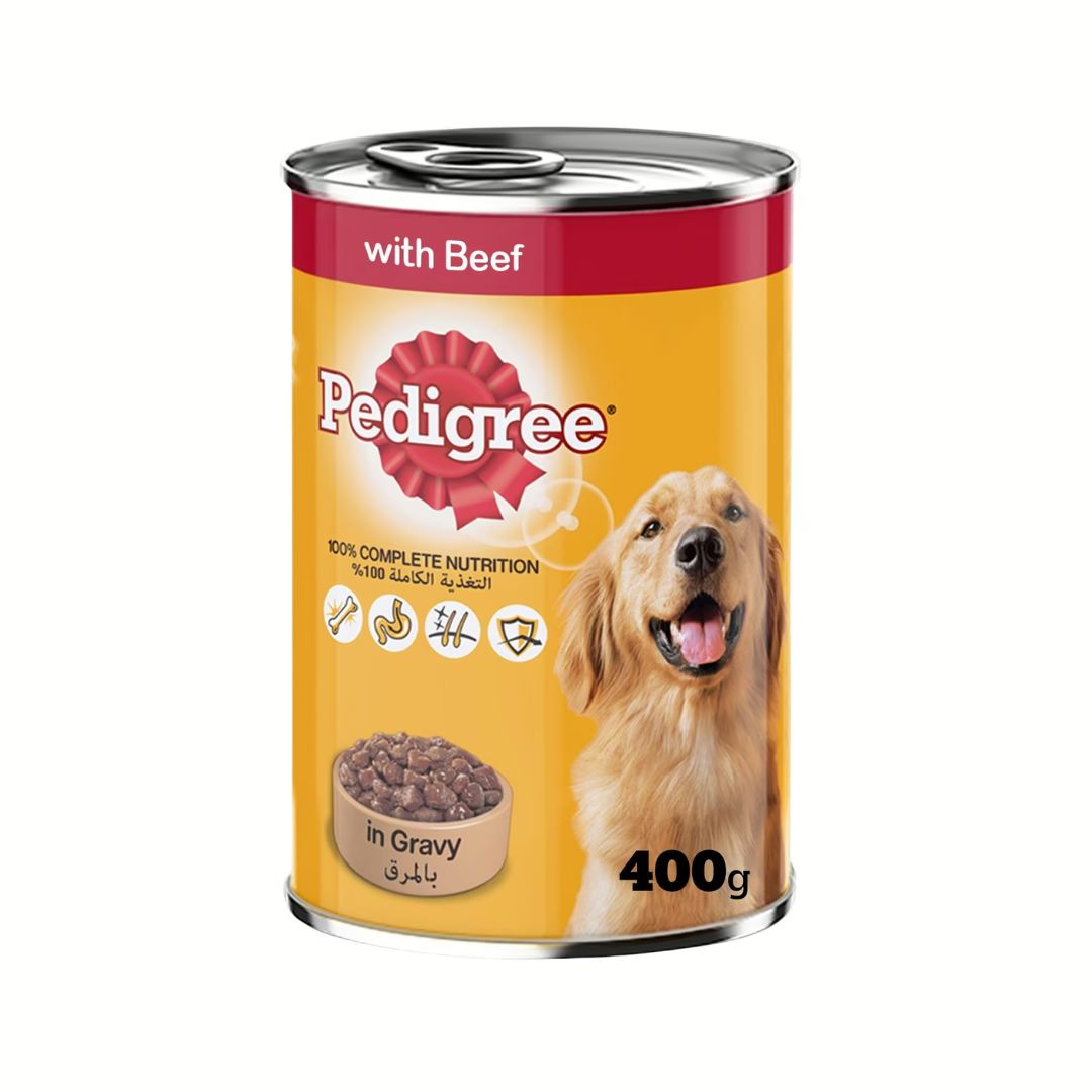 PEDIGREE Wet Food for Dogs in Can – 400 Gram