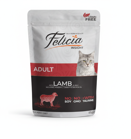Felicia Adult Lamb in Jelly Grain Free-85g