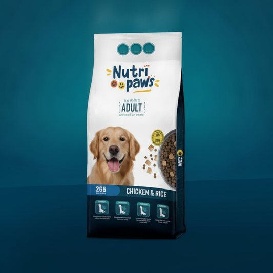 Nutripaws Adult Dog Food Chicken and Rice -3KG