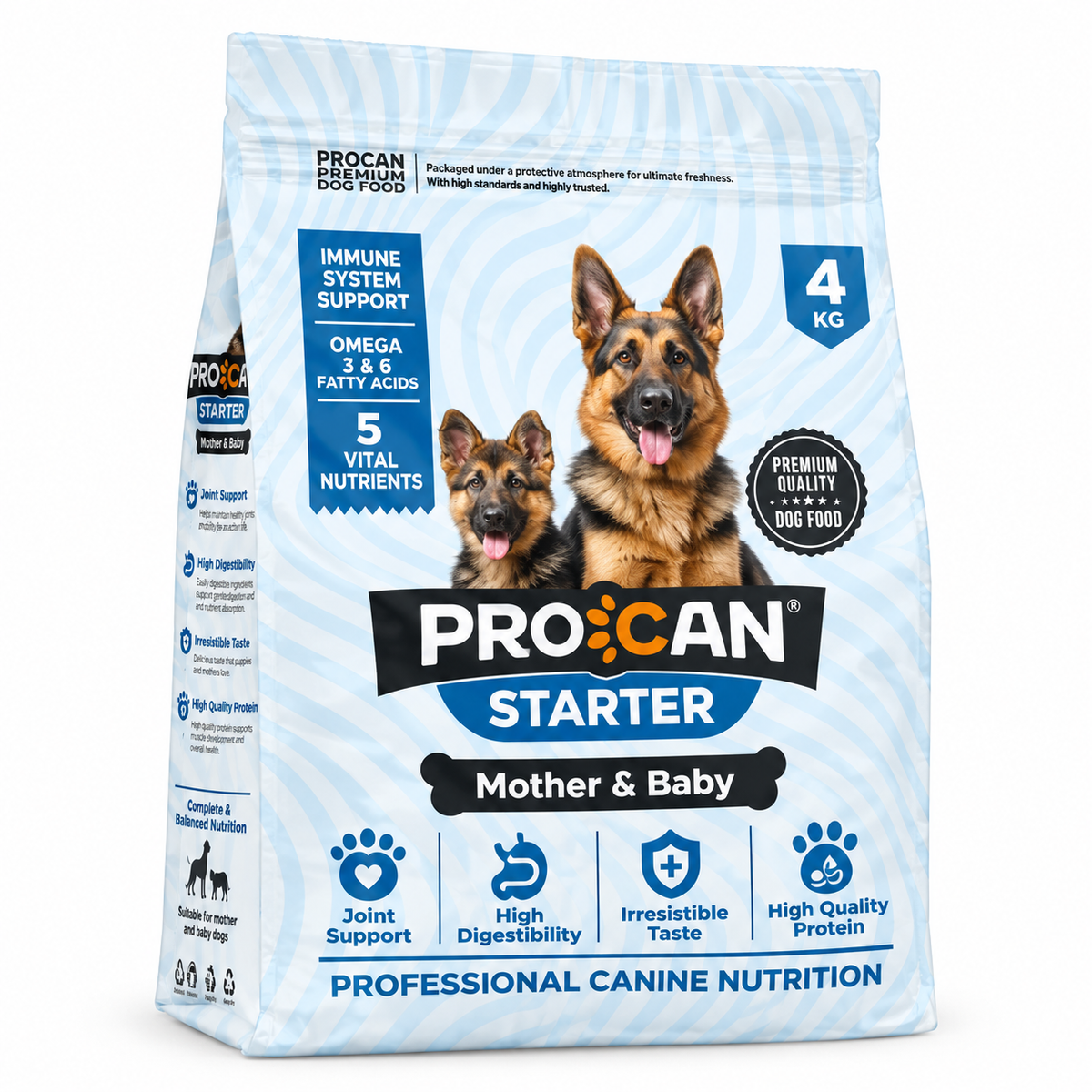 Procan Starter Mother & Baby Dog Food – 4kg