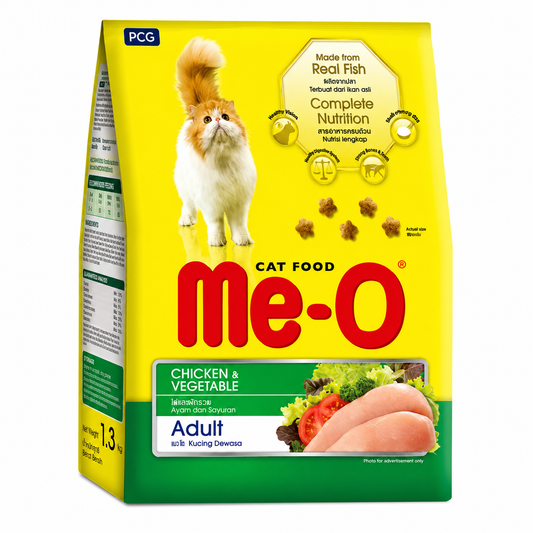 Me-O Cat Food Chicken & Vegetable -500g