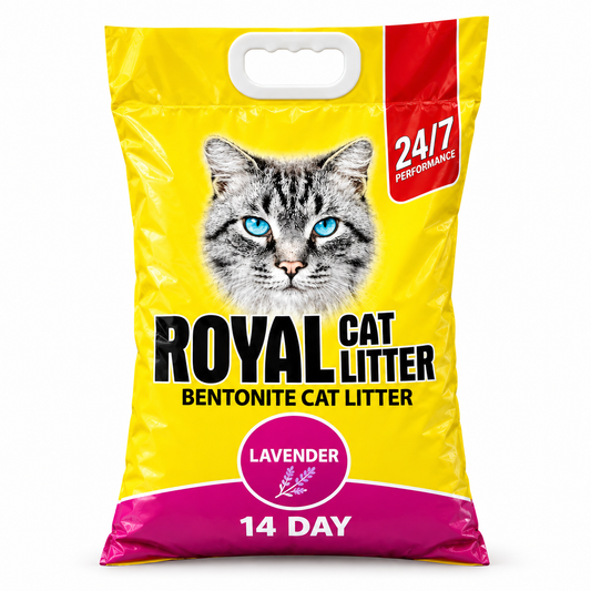 Royal Cat Litter Bentonite Lavender