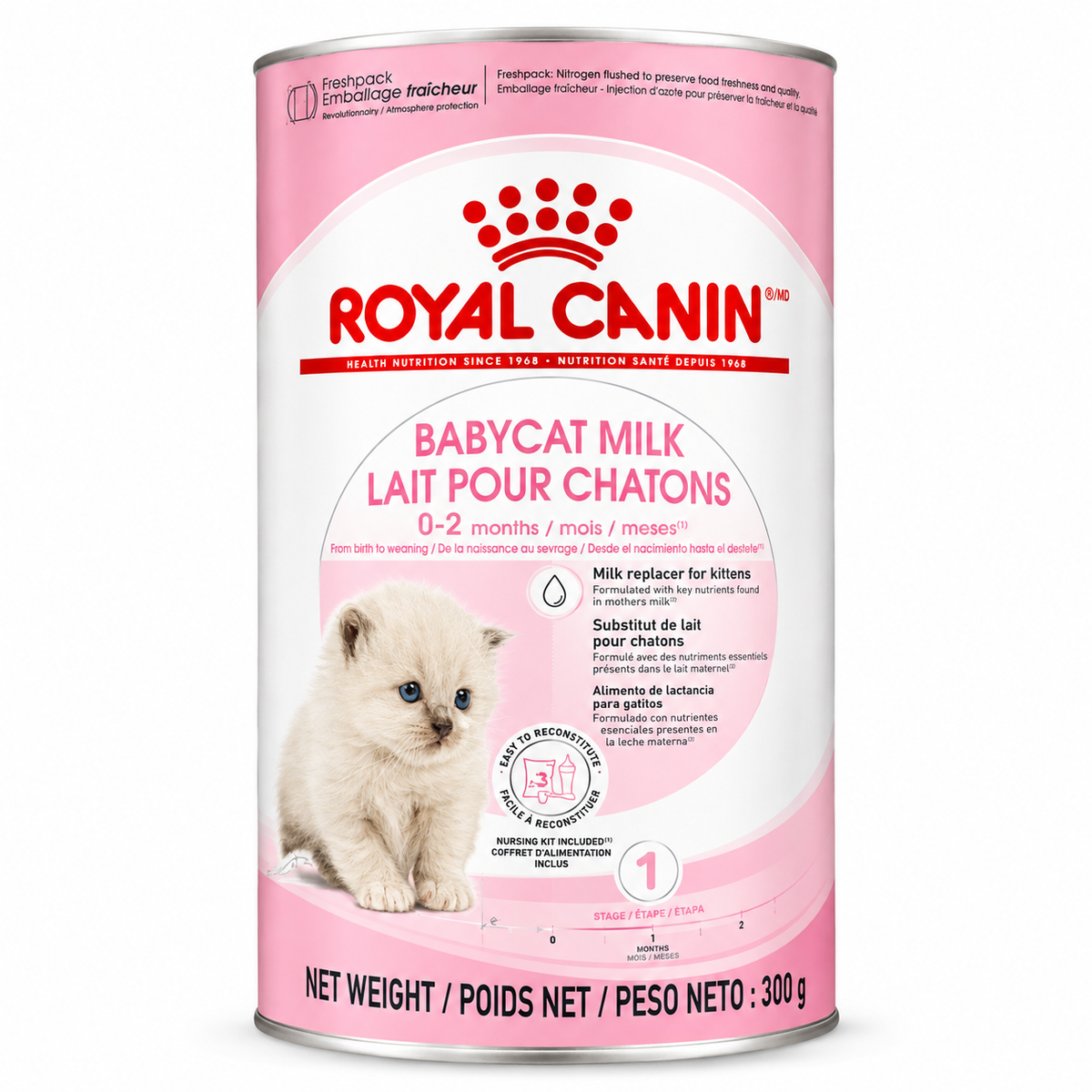 Royal Canin Babycat Milk for Kittens 0–2 Months – 300g