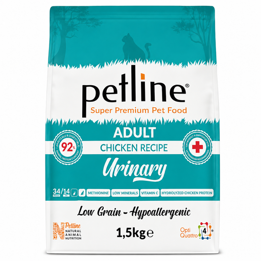 Petline Super Premium Adult Urinary Cat Food Chicken Recipe -1.5KG