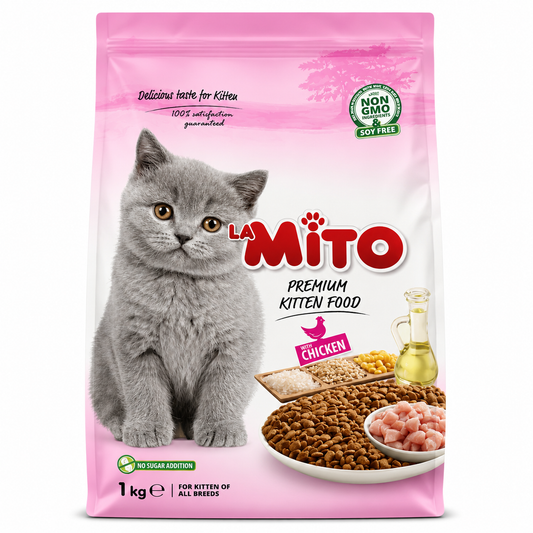 Mito Premium Kitten Food with Chicken -1KG