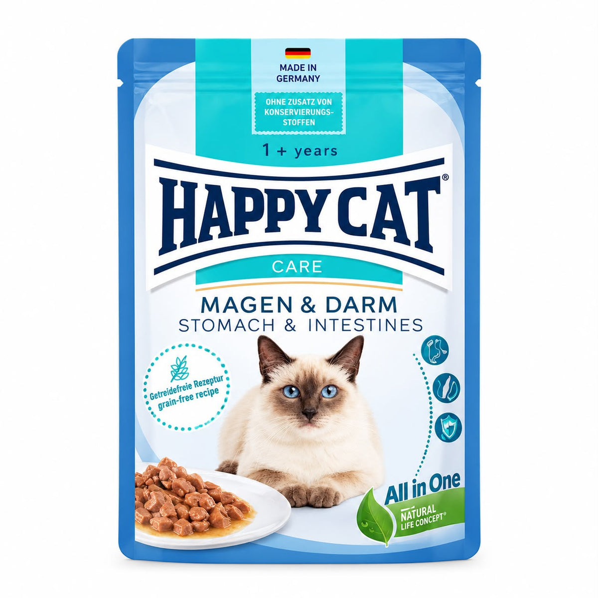 Happy Cat Care Stomach & Intestines Grain-Free Wet Pouch