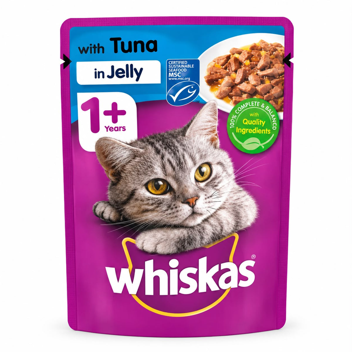 Whiskas Tuna in Jelly Food Pouch